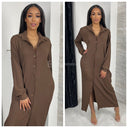 Blouse Maxi Cheesecloth Dress