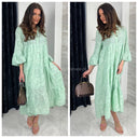 Premium Quality Anglaise Broderie Dress MADE IN ITALY