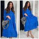 Premium Quality Anglaise Broderie Dress MADE IN ITALY