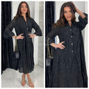 Premium Quality Anglaise Broderie Dress MADE IN ITALY
