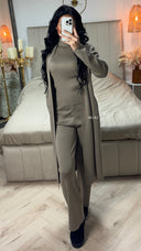 By FARAH 3-teiliges Set aus hochwertiger Strickmode