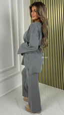 BY FARAH Premium Essential Knit Set With Belt