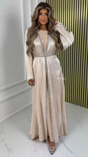 BY FARAH  Special Tie Belt Diamond Kimono + Long Sleeve Underdress