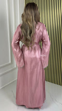 BY FARAH  Special Tie Belt Diamond Kimono + Long Sleeve Underdress