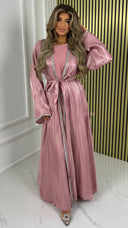 BY FARAH  Special Tie Belt Diamond Kimono + Long Sleeve Underdress