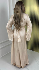 BY FARAH  Special Tie Belt Diamond Kimono + Long Sleeve Underdress