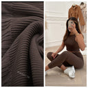 Sleeveless Ribbed Lounge Musthave Set 228