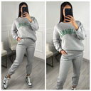 California Oversized Thick Jogging Set Super Soft