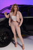 Dutch Angels 4 Imprint Nude Zipper Hoodie Tracksuit