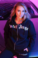 Dutch Angels Zwarte Hoodie Trainingspak met Rits