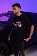 Dutch Angels Broken Teddy Black Oversized T-shirt