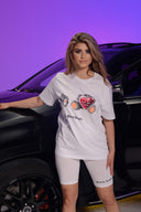 Dutch Angels Broken Teddy White Oversized T-shirt