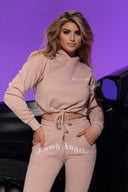 Dutch Angels Imprint Crop Set Nude Tracksuit