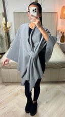 Essential Wrap Poncho Oversized