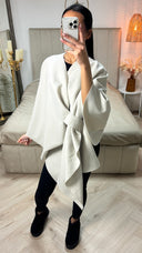 Essential Wrap Poncho Oversized