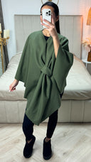 Essential Wrap Poncho Oversized