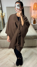Essential Wrap Poncho Oversized