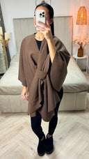 Essential Wrap Poncho Oversized