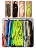 2pcs Khimar Skirt Set