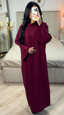 Golden Button Detail Fully Covered Maxi Coat