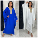 Beautiful Abaya Golden Neck Super Oversized