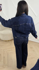 Denim Jasje met Rechte Pasvorm – HM8505