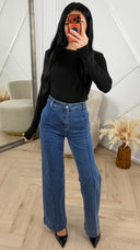 Full Length Wide Leg Jeans – H990-2