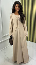 PRE ORDER Golden Seam Two-Piece Set 2026 – Jurk & Overjurk WORDT 21-01 VERZONDEN