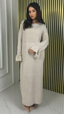 Knitwear Maxi Ruffle Sleeve Detail