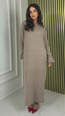 Knitwear Maxi Ruffle Sleeve Detail