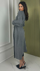 Knitwear Wrapped Cardigan Tie Belt