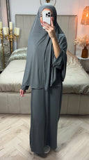 2pcs Khimar Essential Soft Set