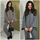 Knitwear Oversized Set Mid Stripe Detail