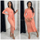 Wrapped Dress Long Musthave