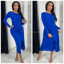 Wrapped Dress Long Musthave
