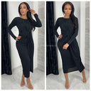 Wrapped Dress Long Musthave