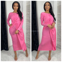 Wrapped Dress Long Musthave