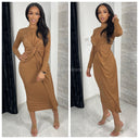 Wrapped Dress Long Musthave
