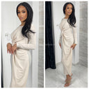 Wrapped Dress Long Musthave