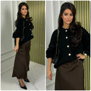Lana Cardigan Golden Buttons