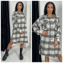 Long Plaid Shackett