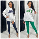 Love Hoodie + Legging Set Must Have