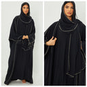 Headscarf Dress 3psc Kimono+Dress+Scarf Heavyweigth Quality