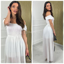 Off Shoulder Summer Maxi Dress