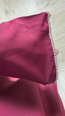 Übergroße Abaya mit Rautenärmeldetail