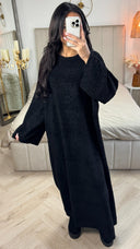 Oversized Comfy Teddy Maxi Dress