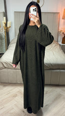 Oversized Comfy Teddy Maxi Dress