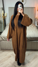 Oversized Comfy Teddy Maxi Dress