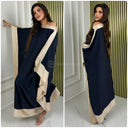 Oversized Multicolor Satin Dress