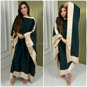 Oversized Multicolor Satin Dress